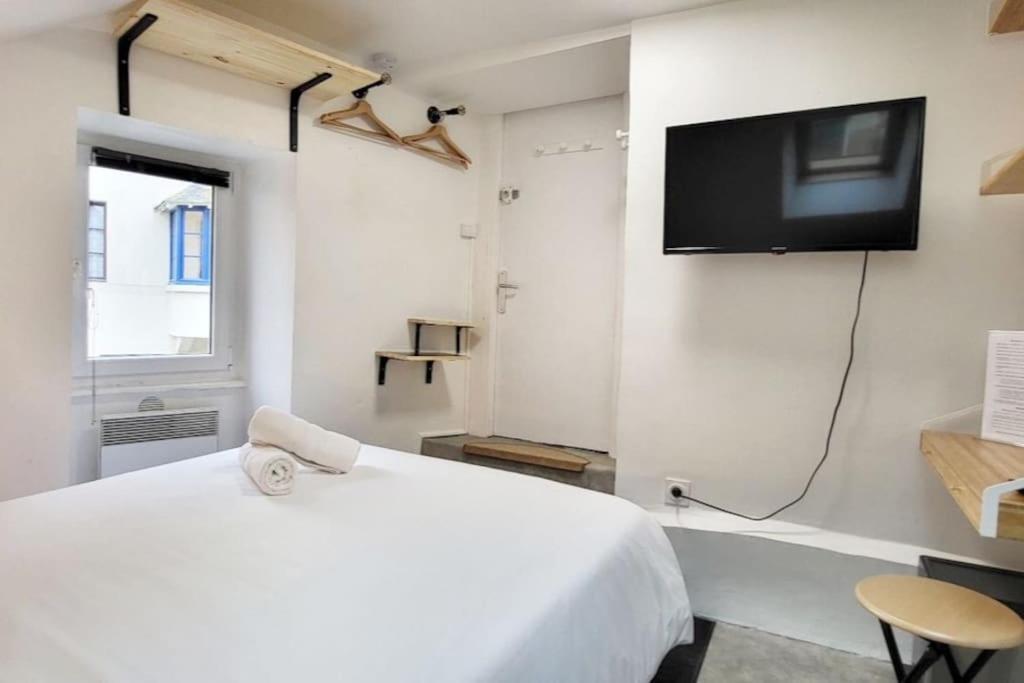 Chambre - Bed & Breakfast - Plage 50M - Residence Сен-Мало Екстер'єр фото